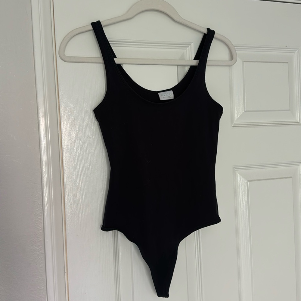 Abound XS Black tank bodysuit